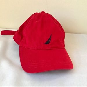Red Nautica Hat